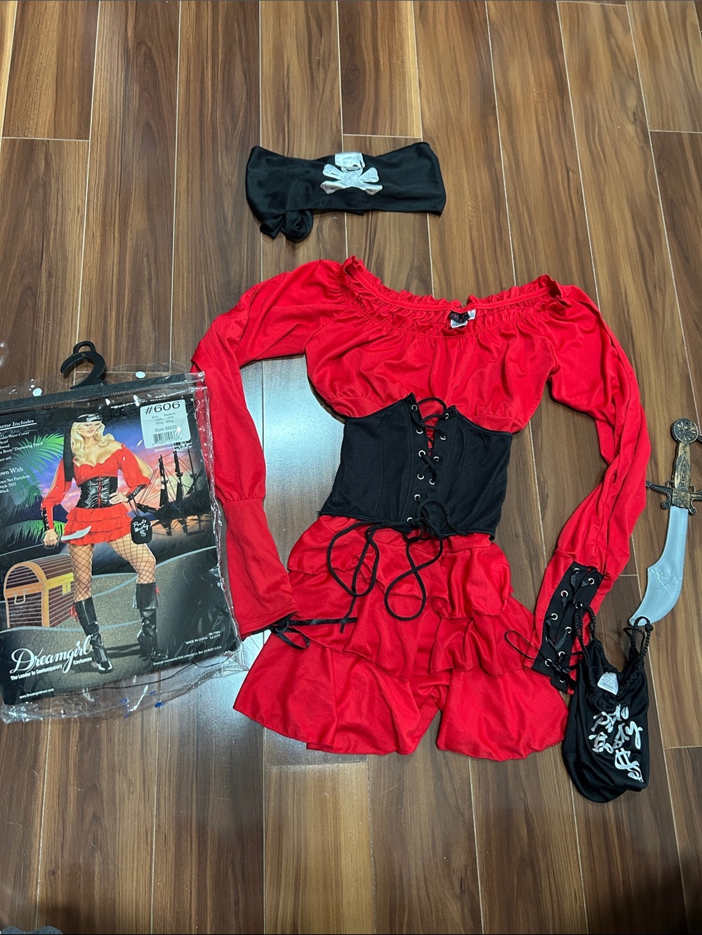 Medium Dreamgirl sexy pirate costume